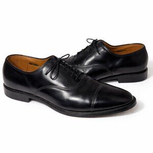 Allen Edmonds Black Leather Dress Shoes Men’s Size 9.5 D Lace Up